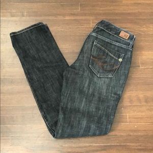 Express X2 Black Skinny Jeans - Size 2